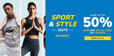 Sport offers in Kanata | Save Up To 50% Off in Sporting Life | 2024-05-09 - 2024-05-22
