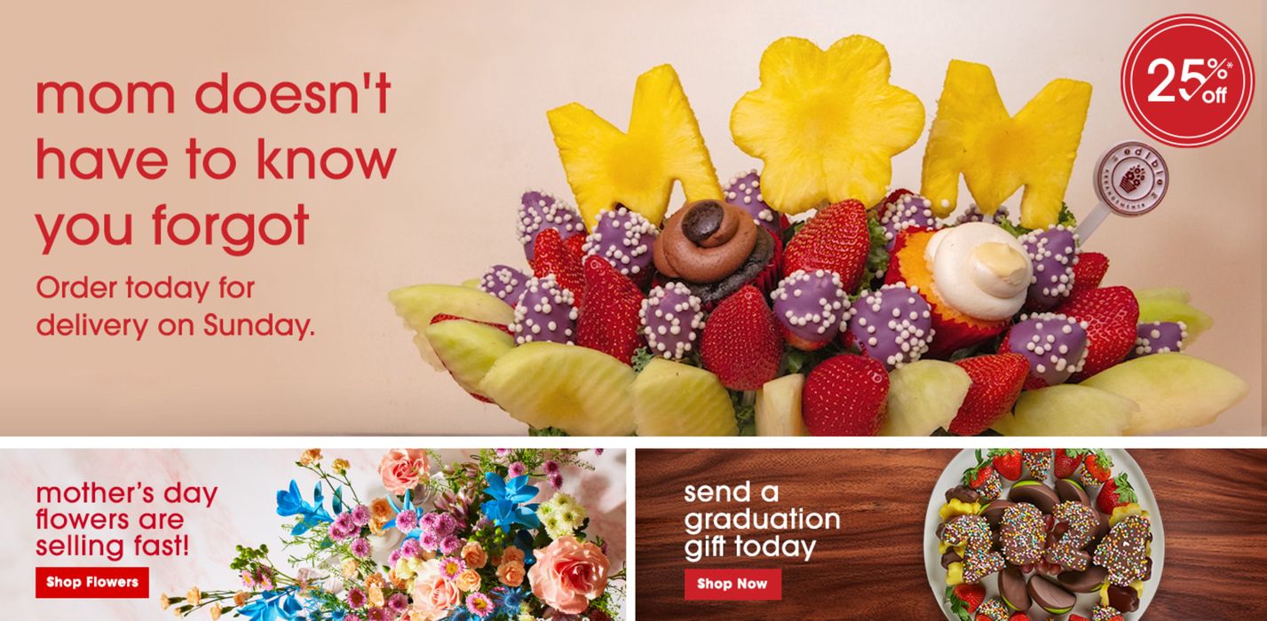 Edible Arrangements catalogue in Fredericton | 25% Off | 2024-05-09 - 2024-05-23