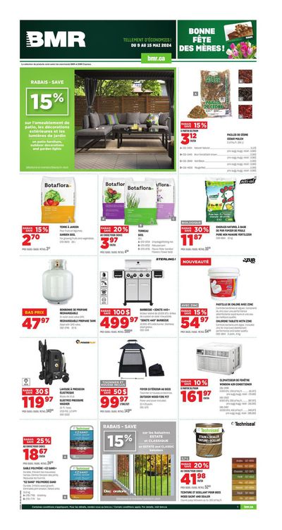 BMR catalogue in amos (Quebec) | Weekly Ad | 2024-05-09 - 2024-05-15