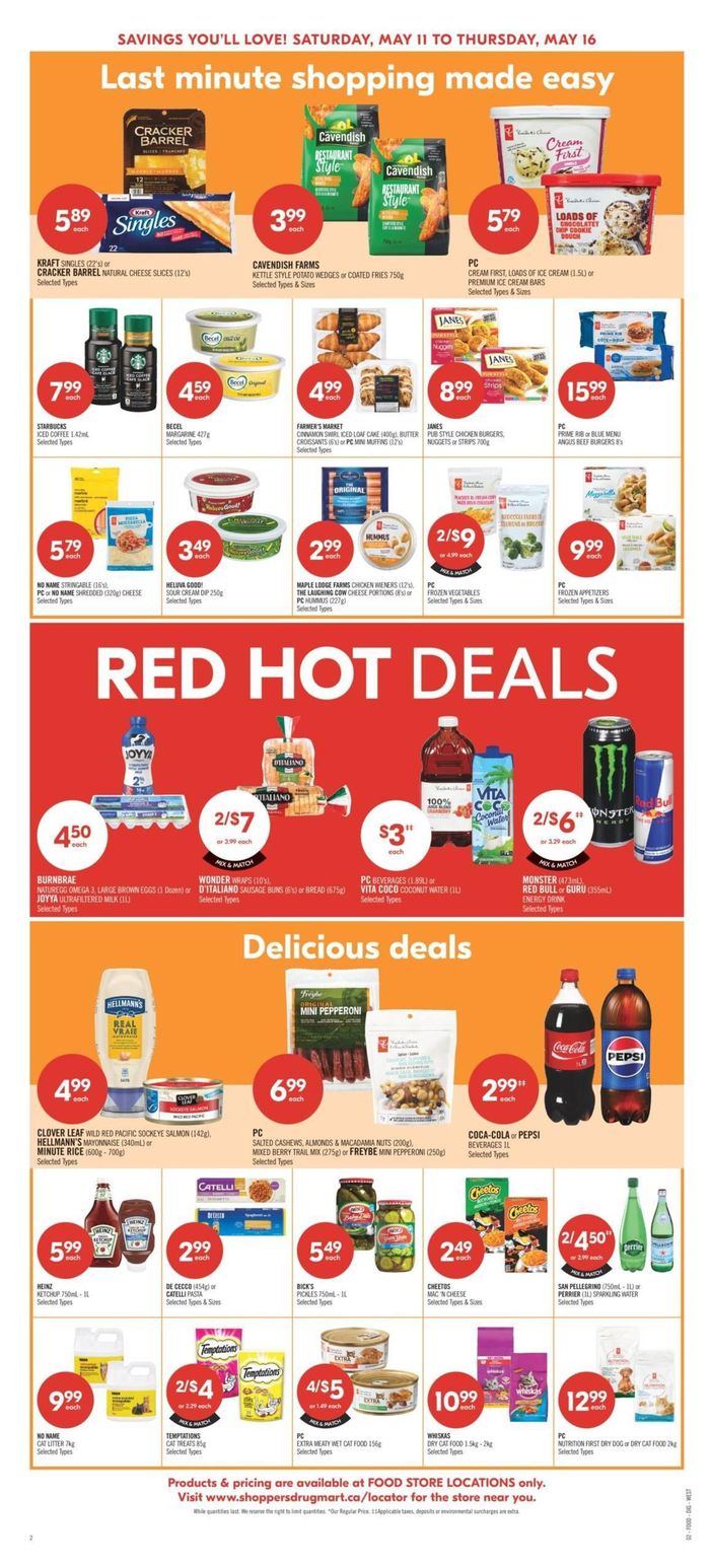 Shoppers Drug Mart catalogue in Red Deer | Shoppers Drug Mart Weekly ad | 2024-05-11 - 2024-05-16