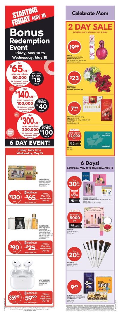 Grocery offers in La Broquerie | Shoppers Drug Mart Weekly ad in Shoppers Drug Mart | 2024-05-11 - 2024-05-16