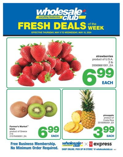 Wholesale Club catalogue in Ottawa | FRESH DEALS OF THE WEEK | 2024-05-09 - 2024-05-15