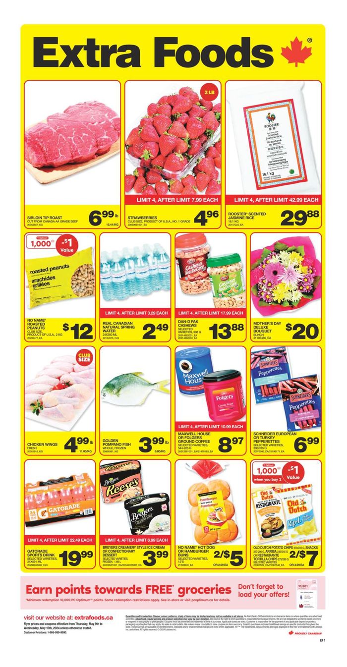 Extra Foods catalogue in Humboldt | Weekly Flyer | 2024-05-09 - 2024-05-15