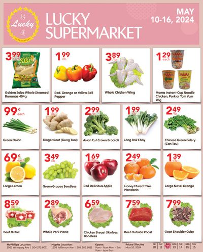 Lucky Supermarket catalogue in Winnipeg | Lucky Supermarket Mother's Day Sale | 2024-05-10 - 2024-05-24