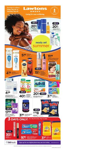 Pharmacy & Beauty offers in Westville | Weekly Ad in Lawtons Drugs | 2024-05-10 - 2024-05-16