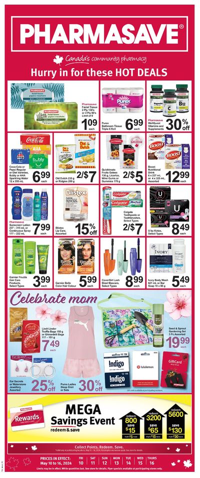 Pharmasave catalogue in Vancouver | Pharmasave weekly flyer | 2024-05-10 - 2024-05-16