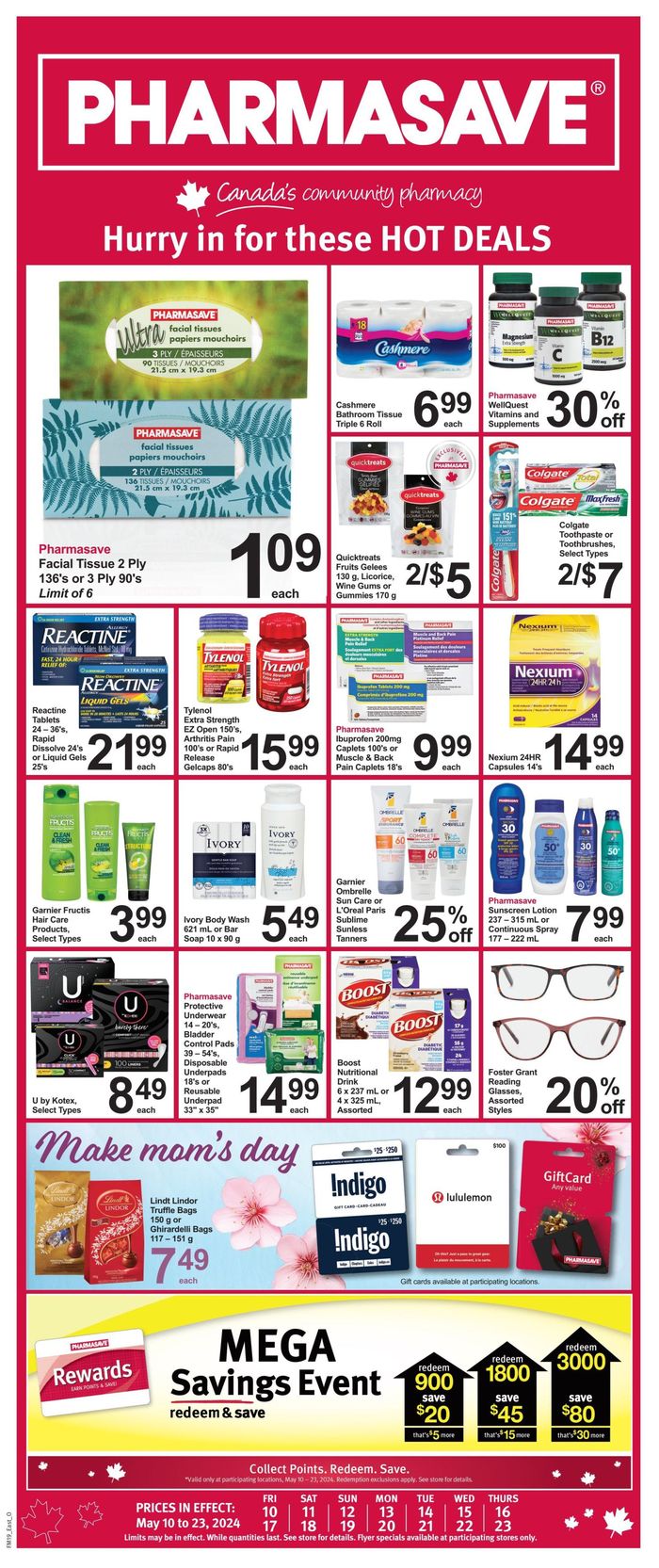 Pharmasave catalogue in Bible Hill | Hurry in for these HOT DEALS | 2024-05-10 - 2024-05-23