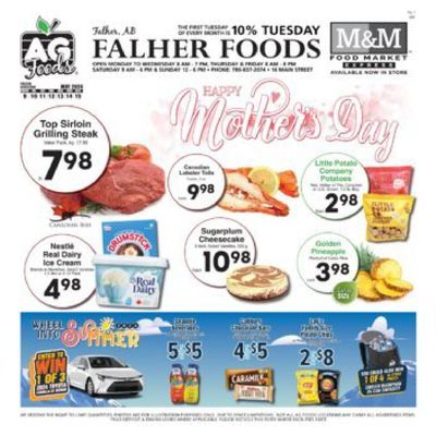 AG Foods catalogue in Falher | AG Foods weekly flyer | 2024-05-10 - 2024-05-24
