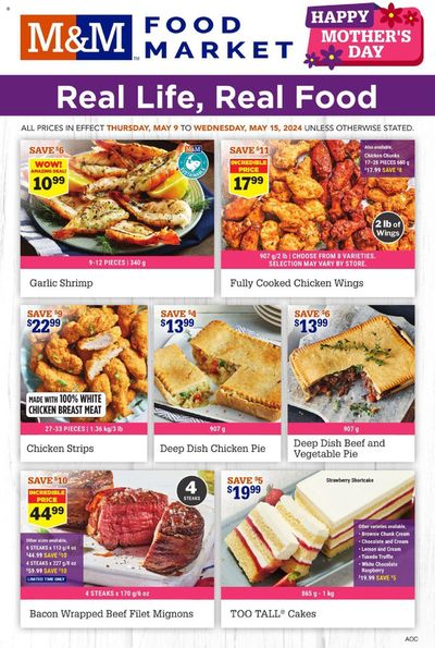 M&M Meat Shops catalogue in Sarnia | M&M Meat Shops weekly flyer | 2024-05-09 - 2024-05-15