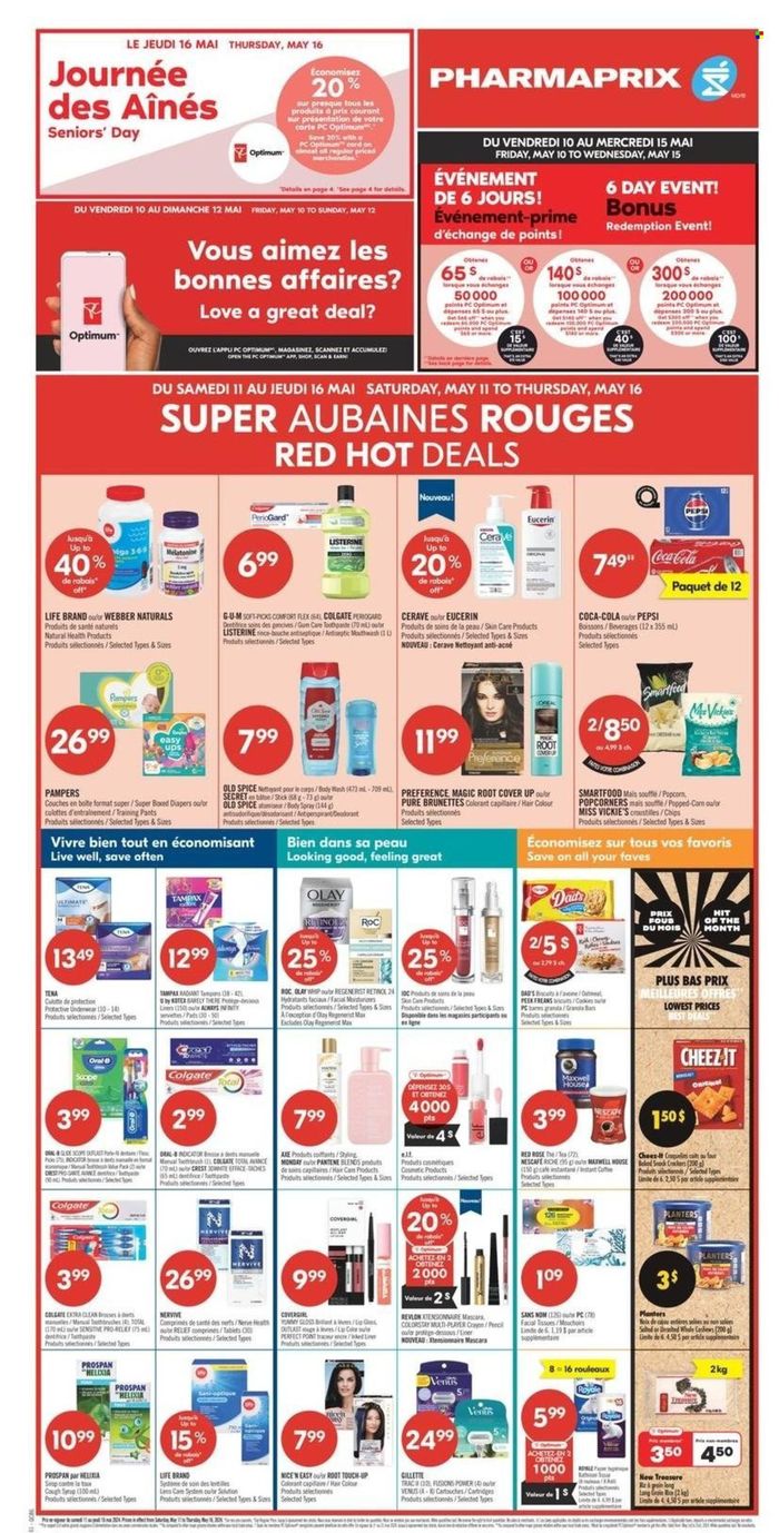Pharmaprix catalogue in Saint-Lazare | Red Hot Deals | 2024-05-10 - 2024-05-24