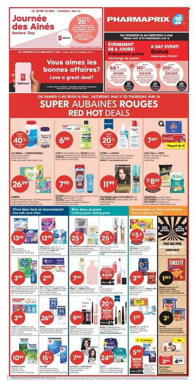 Pharmaprix catalogue in Sainte-Catherine | Red Hot Deals | 2024-05-10 - 2024-05-24