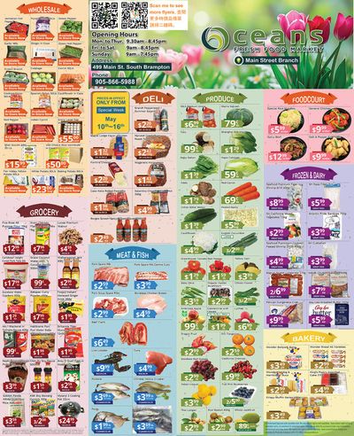 Oceans Fresh Food Market catalogue in Mississauga | Oceans Fresh Food Market Main Street Branch | 2024-05-10 - 2024-05-24