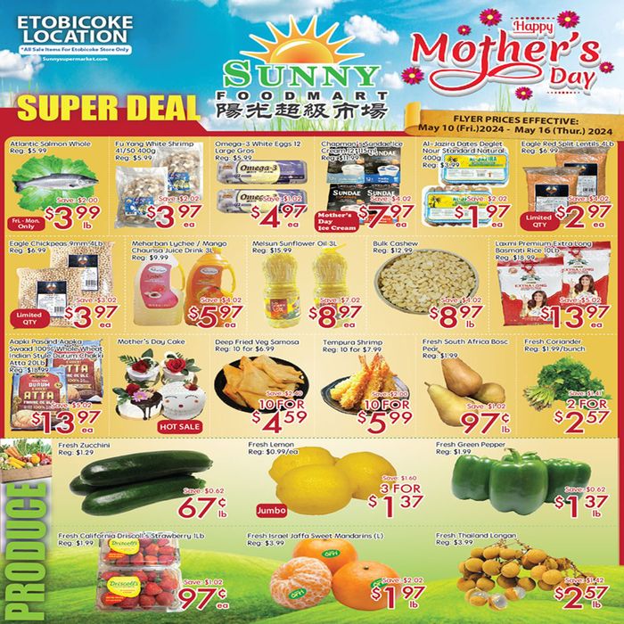 Sunny Food Mart catalogue in Toronto | Sunny Food Mart Weekly ad 19 | 2024-05-10 - 2024-05-24