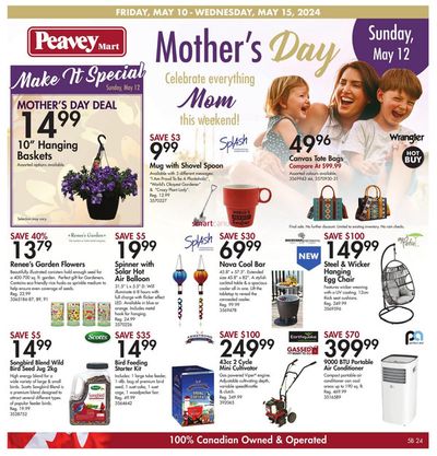 Clothing, Shoes & Accessories offers in Mildmay ON | Mother's Day Sale in Peavey Mart | 2024-05-10 - 2024-05-15