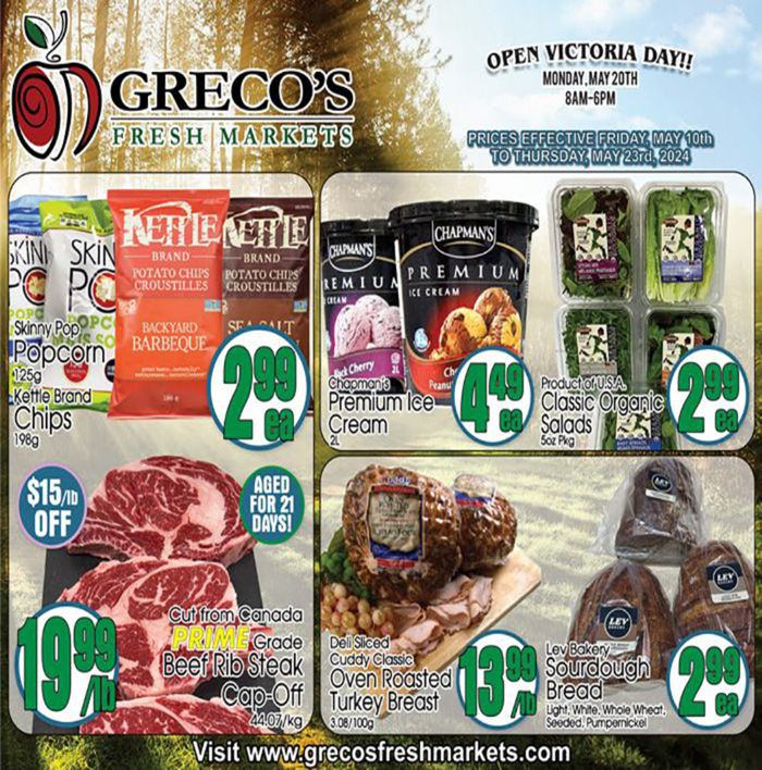 Greco's Fresh Markets catalogue in Toronto | Weekly Specials | 2024-05-10 - 2024-05-23