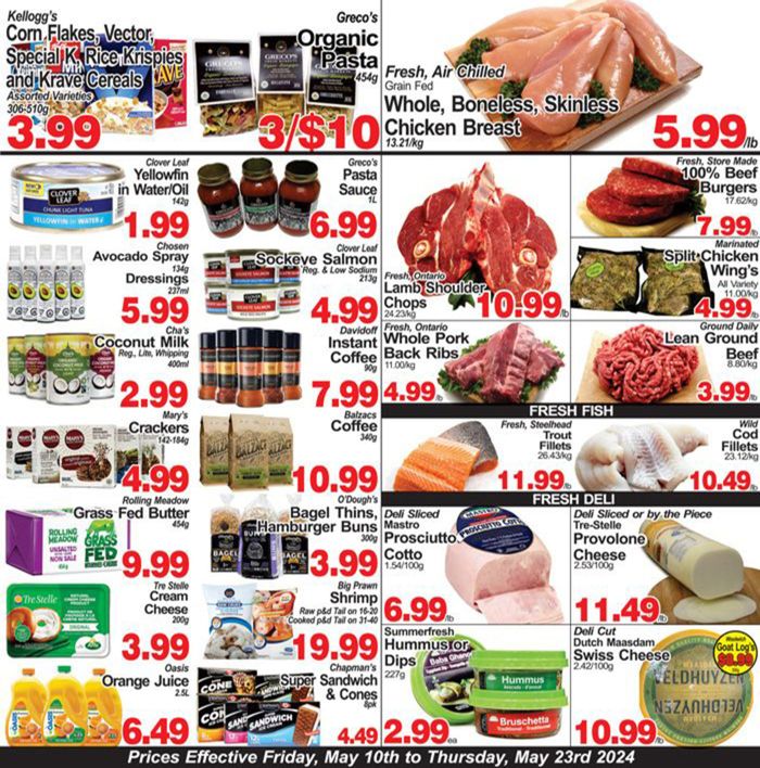 Greco's Fresh Markets catalogue in Richmond Hill | Weekly Specials | 2024-05-10 - 2024-05-23