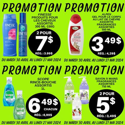 Grocery offers in Saint-Joseph-de-Sorel | Korvette Promotion in Korvette | 2024-05-10 - 2024-05-27