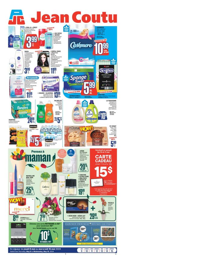 Jean Coutu catalogue in kirkland | Weekly Flyer | 2024-05-09 - 2024-05-15