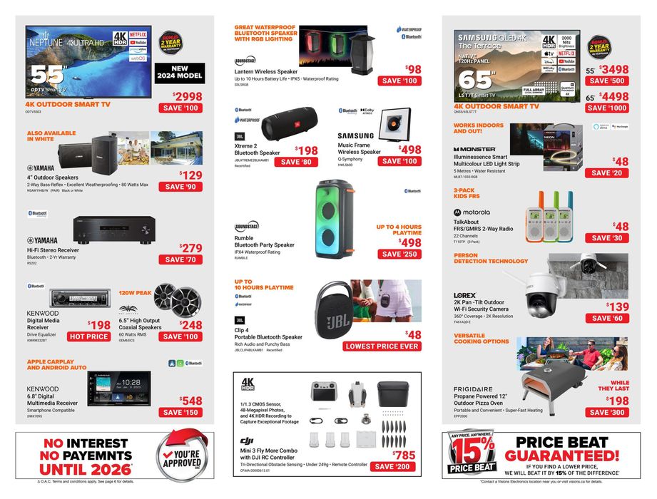 Visions Electronics catalogue in Edmonton | Flyer | 2024-05-10 - 2024-05-16