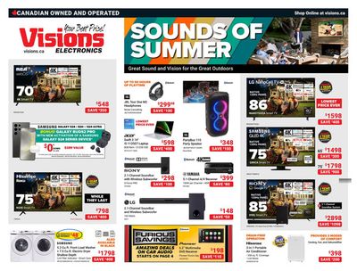 Electronics offers in Lorette | Flyer in Visions Electronics | 2024-05-10 - 2024-05-16