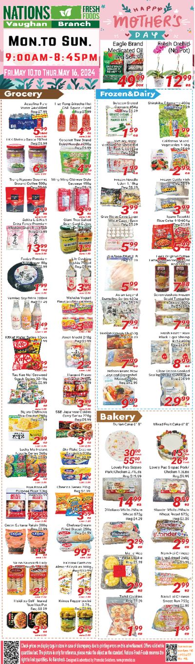 Nations Fresh Foods catalogue in Mississauga | Weekly special Nations Fresh Foods | 2024-05-11 - 2024-05-25