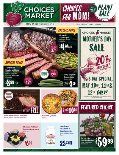Choices Market catalogue | Choices Market weekly specials | 2024-05-11 - 2024-05-25