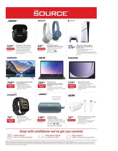 Electronics offers in Okotoks | Weekly Flyer in The Source | 2024-05-09 - 2024-05-22