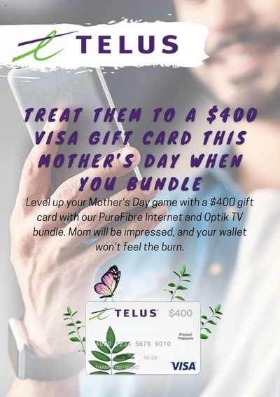 Electronics offers in Niagara Falls | Telus Special Offers in Telus | 2024-05-13 - 2024-06-06
