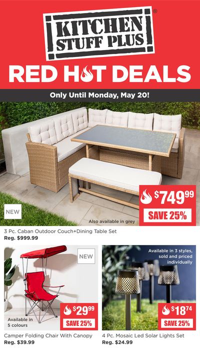 Home & Furniture offers in Scarborough | Kitchen Stuff Plus weeky flyer in Kitchen Stuff Plus | 2024-05-13 - 2024-05-19
