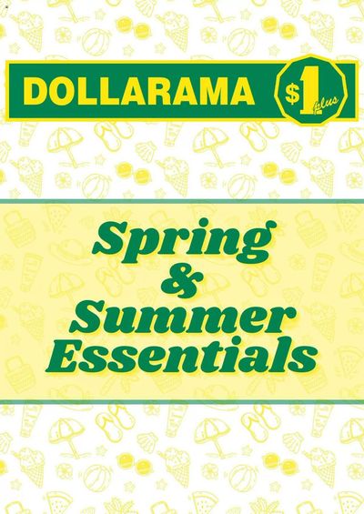 Grocery offers in Sainte-Anne-de-Beaupré | Spring & Summer Essentials in Dollarama | 2024-05-13 - 2024-06-06