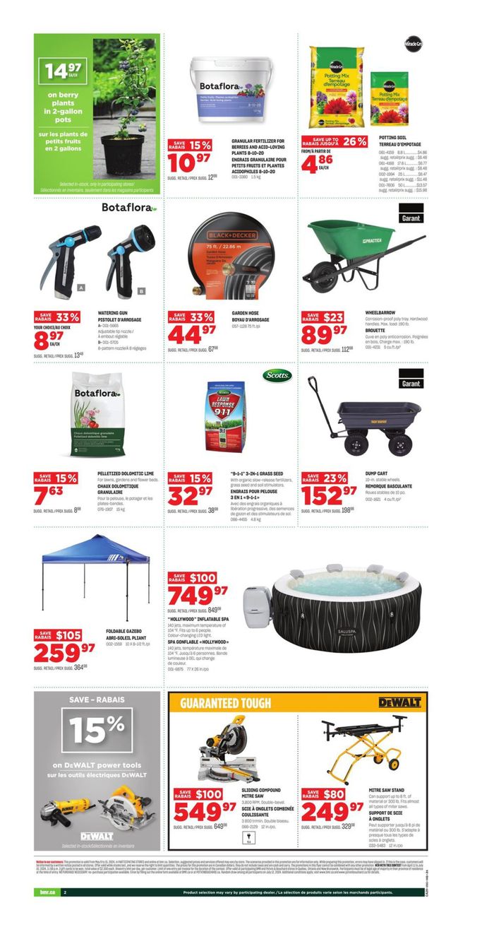 BMR catalogue in Brome Lake | Weekly Ad | 2024-05-09 - 2024-05-15