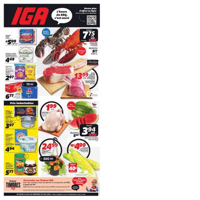 IGA Extra catalogue in L'Île-Cadieux | IGA Extra weekly flyer | 2024-05-16 - 2024-05-22