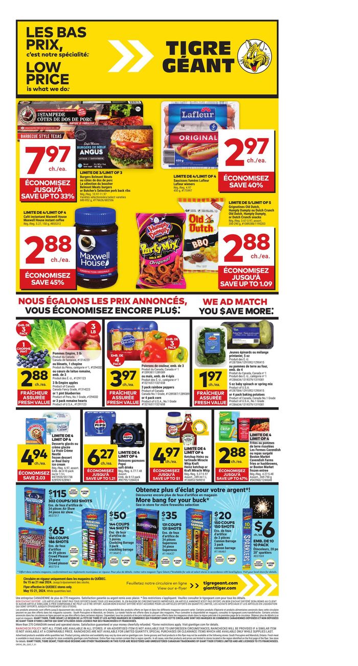 Giant Tiger catalogue in Saint-Jérôme | Weekly Flyer | 2024-05-15 - 2024-05-21