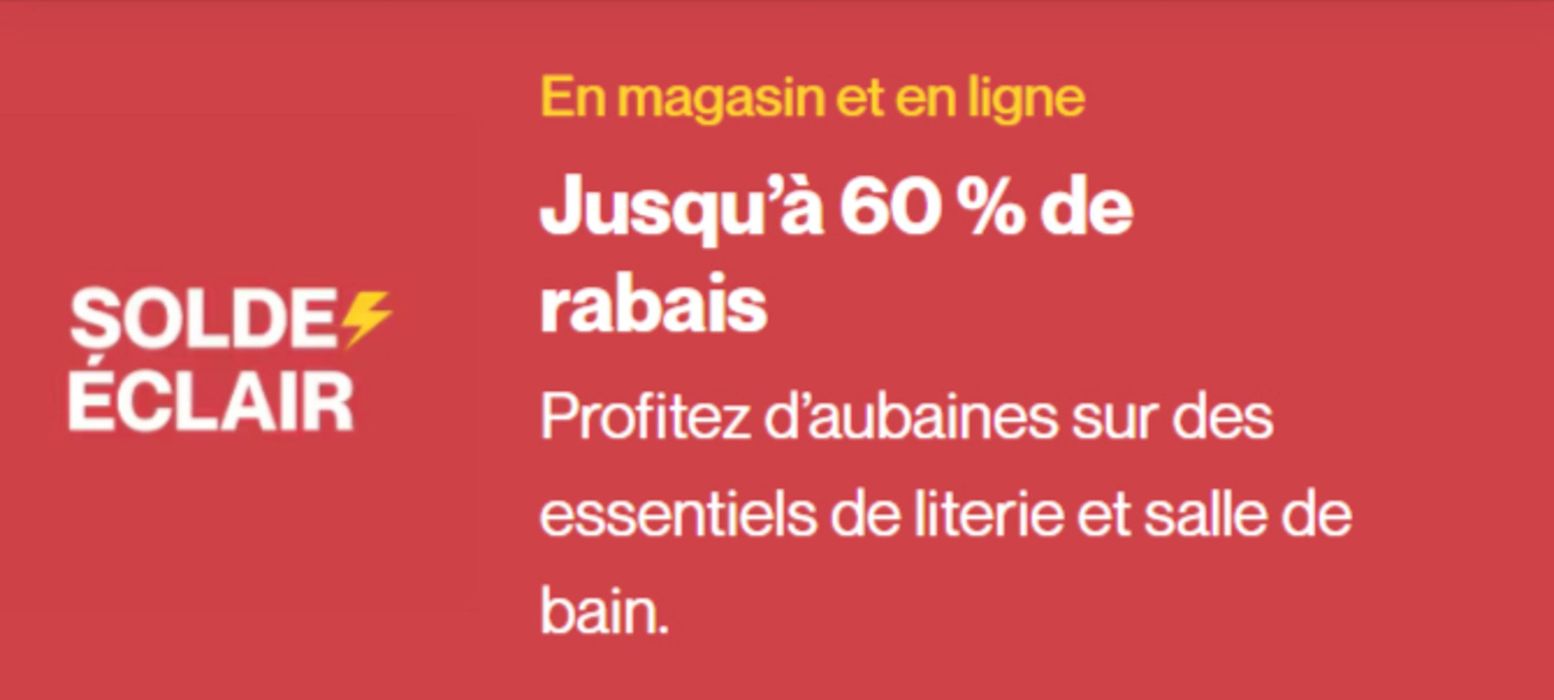 La Bahie d'Hudson catalogue in Quebec | Jusqu'à 60% De Rabais | 2024-05-14 - 2024-05-21