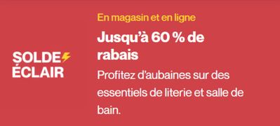 Clothing, Shoes & Accessories offers in Châteauguay | Jusqu'à 60% De Rabais in La Bahie d'Hudson | 2024-05-14 - 2024-05-21