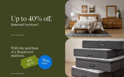 Home & Furniture offers in Sherbrooke QC | Up To 40% Off in Braut & Martineau | 2024-05-14 - 2024-05-28