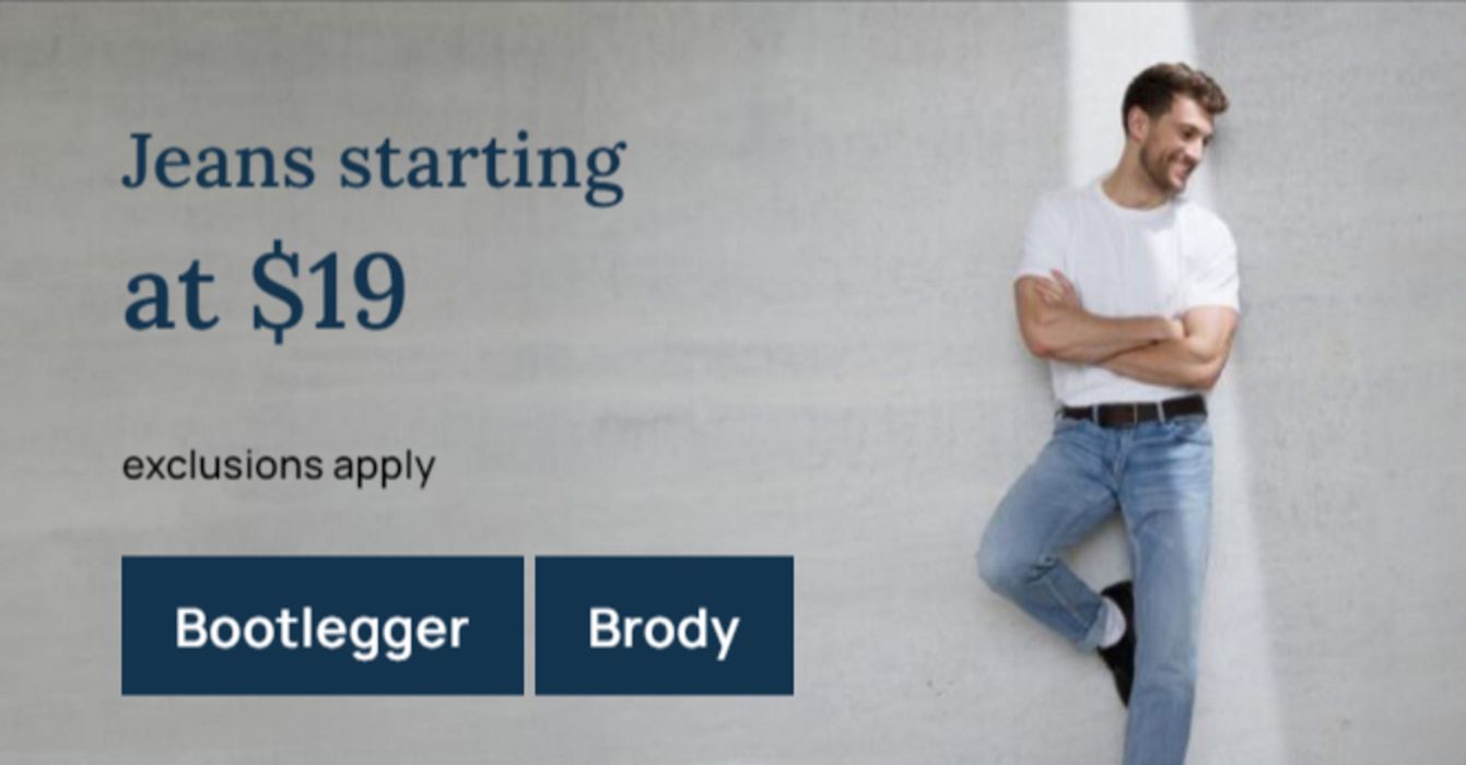 Bootlegger catalogue in Edmonton | Jeans Starting at $19 | 2024-05-14 - 2024-05-28