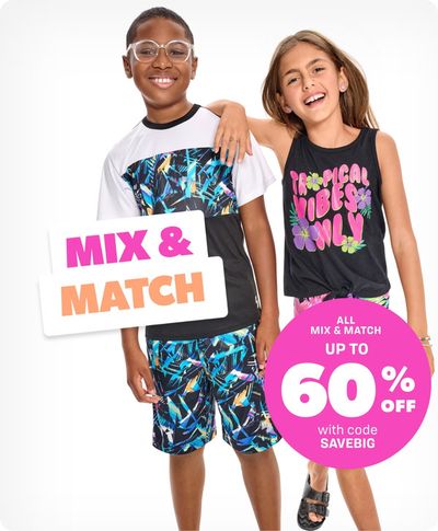 Clothing, Shoes & Accessories offers in Saskatoon | Up To 60% Off in The Childrens Place | 2024-05-14 - 2024-05-28