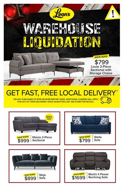 Home & Furniture offers in Saskatoon | Corporate Stores in Leon's | 2024-05-11 - 2024-05-31