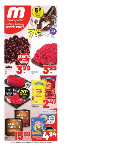 Grocery offers in Richmond QC | Metro weekly flyer Quebec in Metro | 2024-05-16 - 2024-05-22