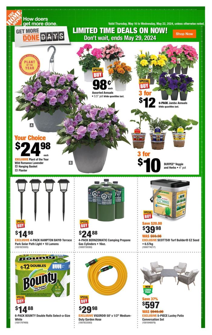 Home Depot catalogue in Pembroke | Weekly Flyer_CP | 2024-05-16 - 2024-05-22