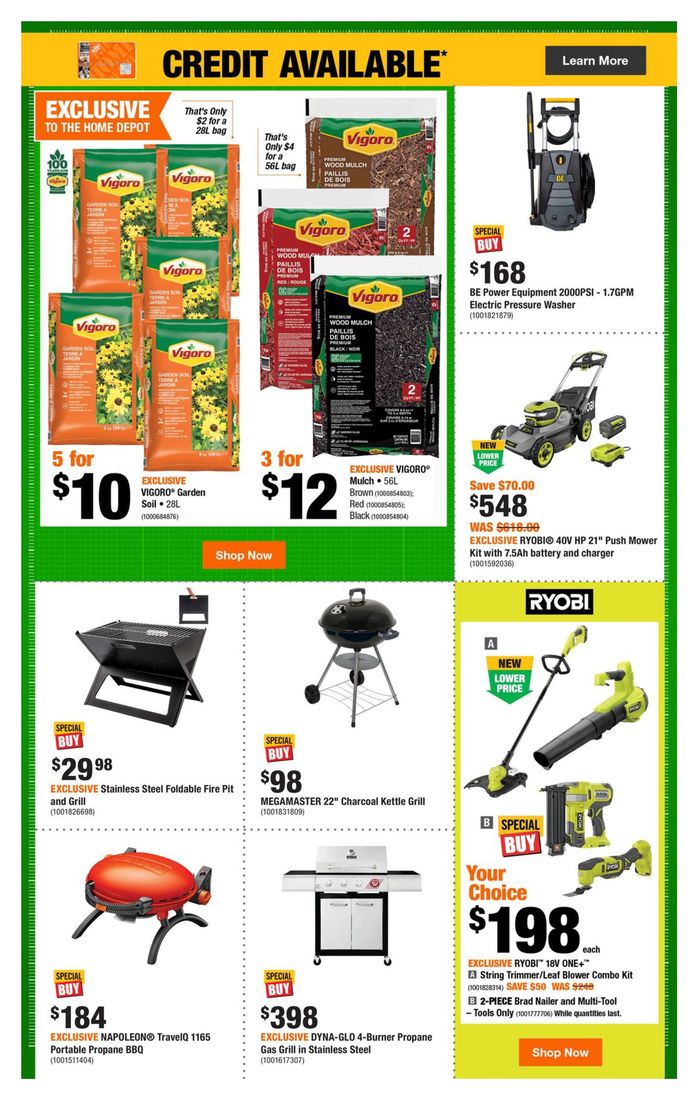 Home Depot catalogue in Sherbrooke QC | Weekly Flyer_CP | 2024-05-16 - 2024-05-22