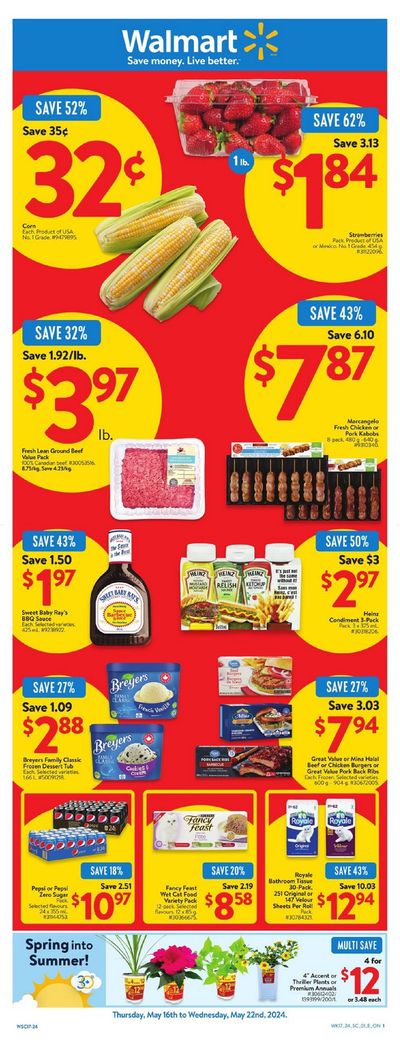 Walmart catalogue in Kenora | Walmart Save Money Live Better | 2024-05-16 - 2024-05-22