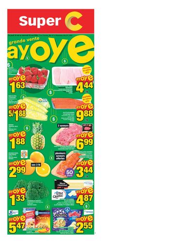 Grocery offers in RIVIERE AU RENARD | Circulaire in Super C | 2024-05-16 - 2024-05-22