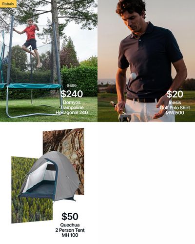 Sport offers in Châteauguay | Special Offers in Decathlon | 2024-05-15 - 2024-05-29