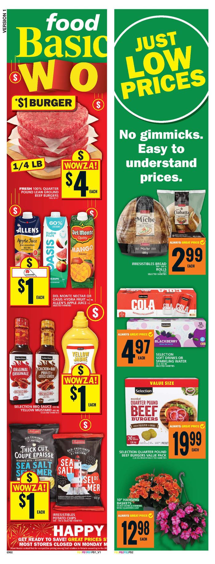 Food Basics catalogue in Sudbury | Food Basics weekly flyer | 2024-05-16 - 2024-05-22