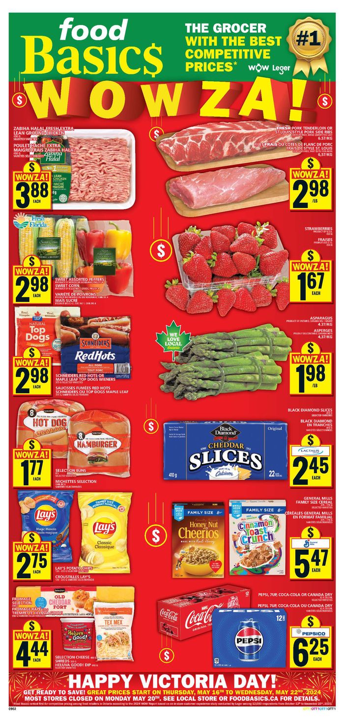 Food Basics catalogue in Gatineau | Food Basics weekly flyer | 2024-05-16 - 2024-05-22