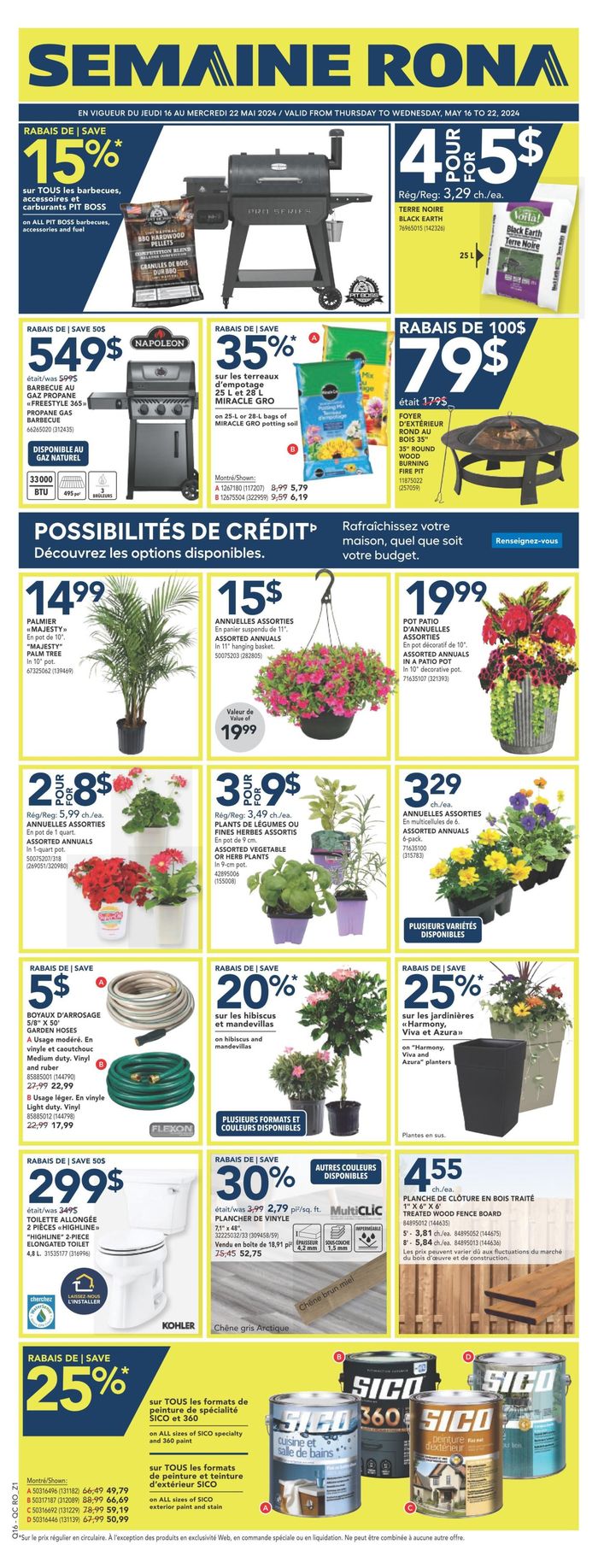 RONA catalogue in Gatineau | RONA Weekly ad | 2024-05-16 - 2024-05-22