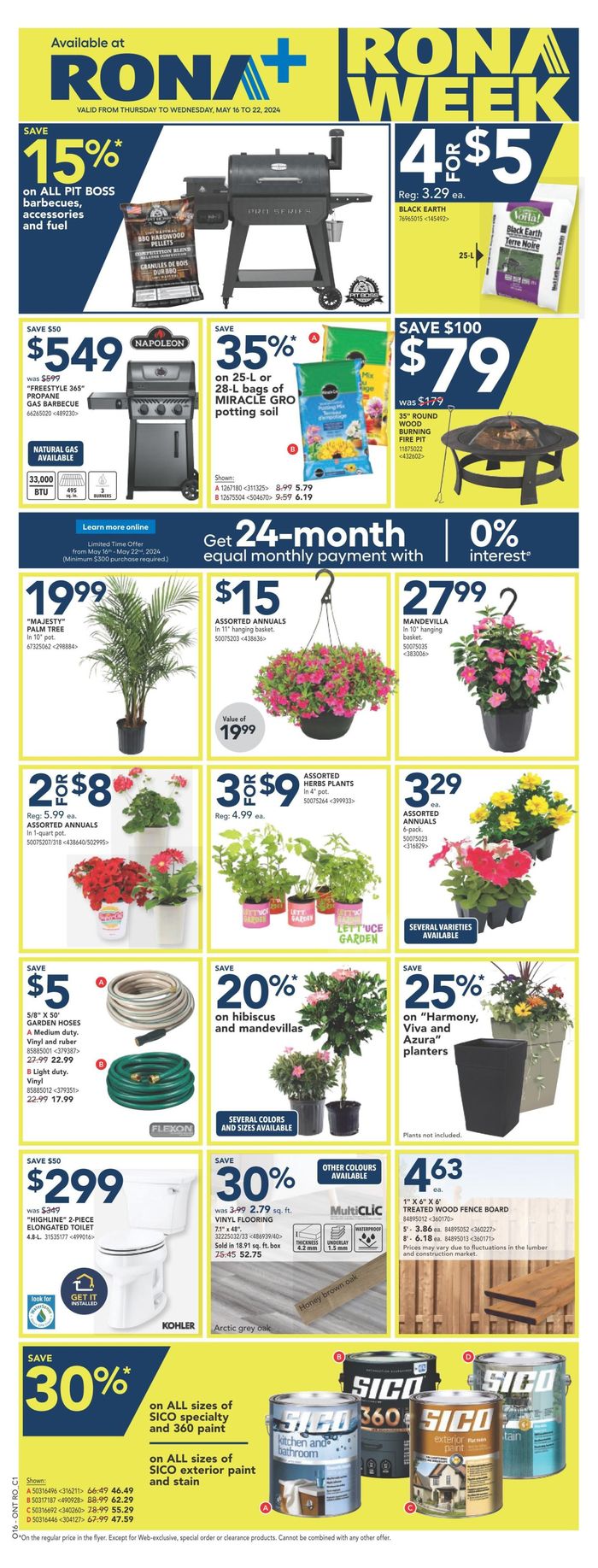 RONA catalogue in Northeastern Manitoulin and the Islands | RONA Weekly ad | 2024-05-16 - 2024-05-22