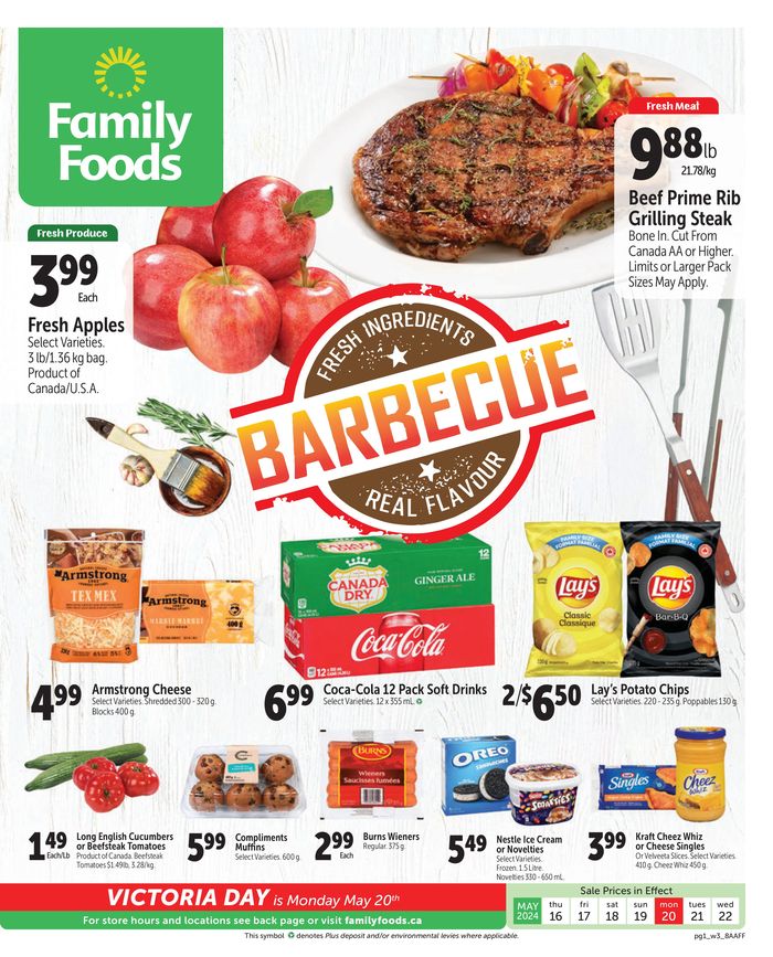 Family Foods catalogue in Lillooet | Family Foods weekly flyer | 2024-05-16 - 2024-05-30